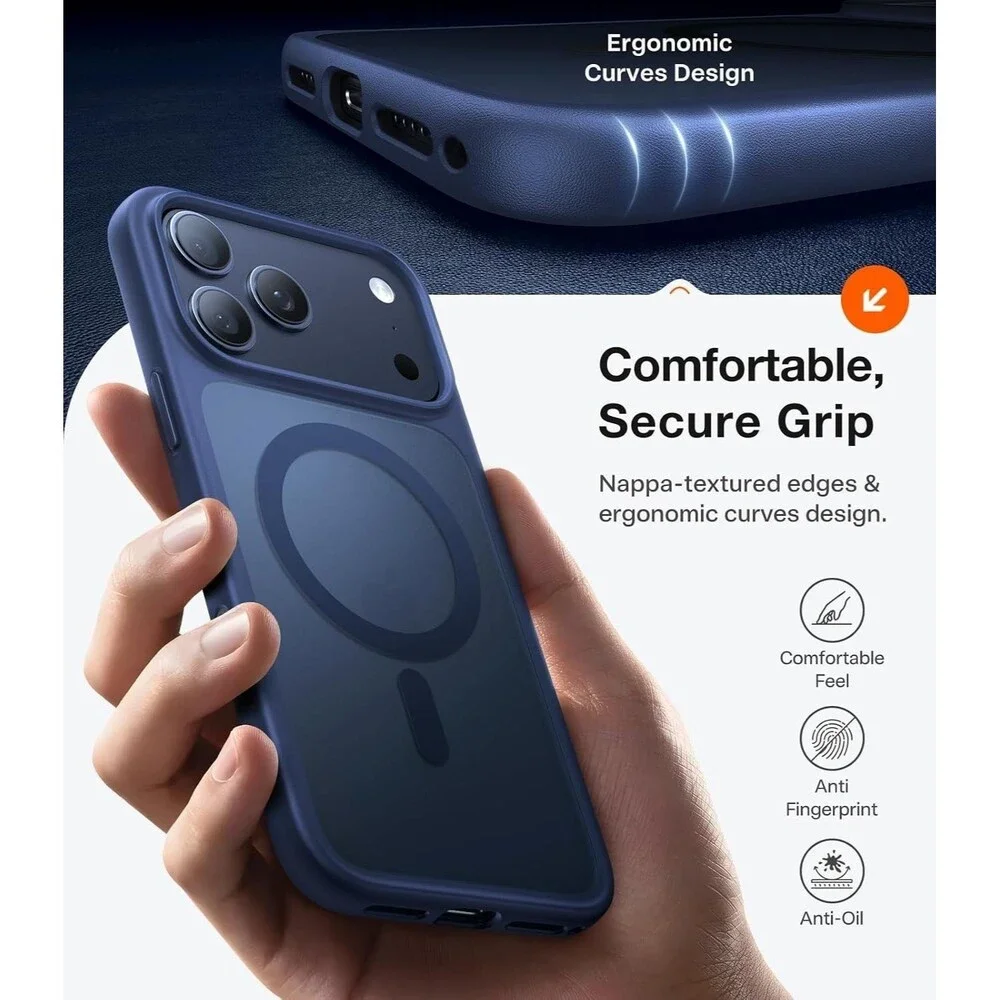 TORRAS Stronger Magnetic & Shockproof for iPhone 17 Pro Max Case, Fit for MagSaf